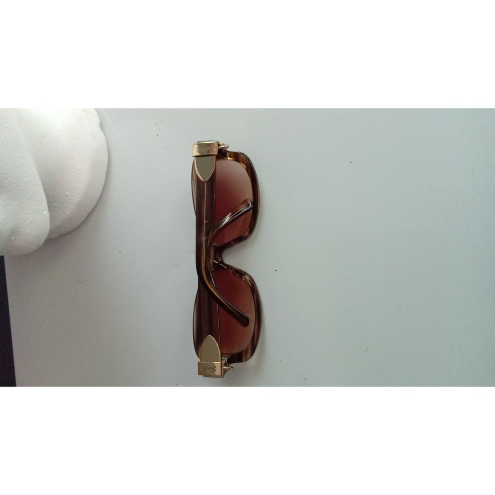 Gucci Sunglasses Brown Oval Frames Designer Eyewear Fashion‎ Shades - Picture 7 of 16
